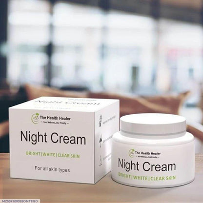 Night Cream for Brightening & Anti-Aging All Skin Types