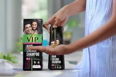 VIP Hair Colour Shampoo Black 180ml