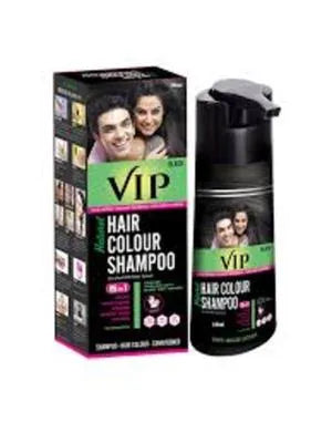 VIP Hair Colour Shampoo Black 180ml