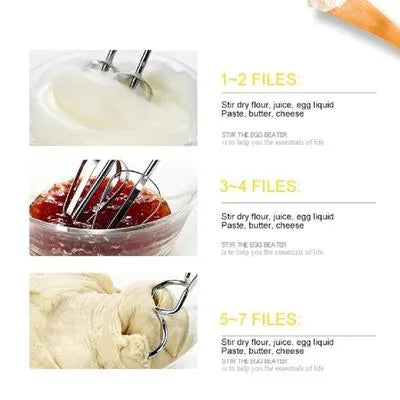 7-Speed Hand Mixer with Circulating Cooling