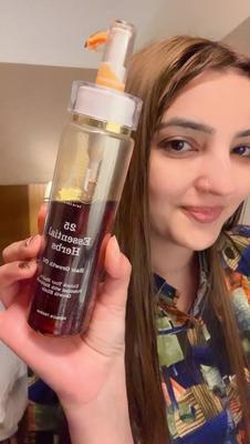 Just Amna Hair Oil for All Hair Types Anti-Dandruff & Fall Control