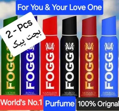 Long-Lasting Body Spray Pack of 2 - 120ml