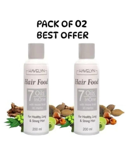 Hair Food Oil Pack of 2 for Healthy Long Strong Hair