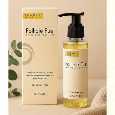 Follicle Fuel Hair Oil 100ml for Hair Growth & Frizz Control