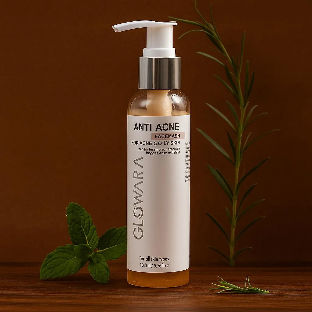 Glowara Anti Acne Face Wash 100ml for Oily Skin