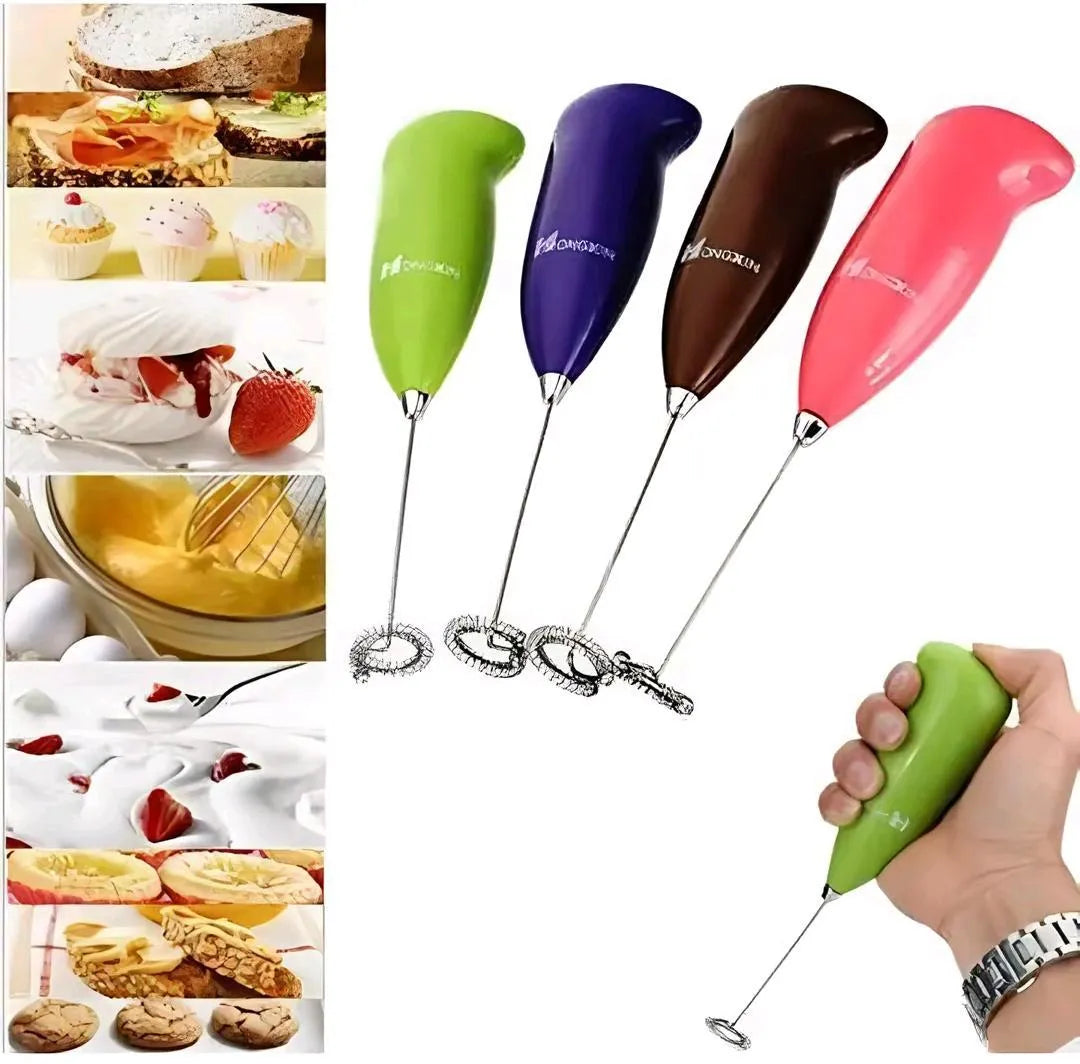 Multicolor Coffee Beater Easy Grip Kitchen Tool