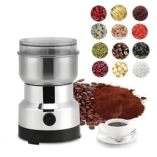 Electric Spice Grinder Stainless Steel Multicolor