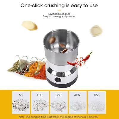 Electric Spice Grinder Stainless Steel Multicolor