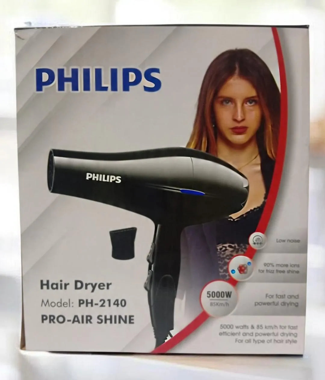 Philips PH-2140 Professional Hair Dryer 5000W Fast Drying