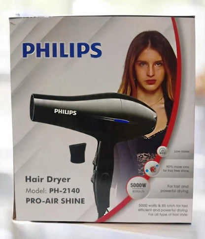 Philips PH-2140 Professional Hair Dryer 5000W Fast Drying