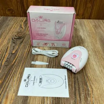 Pink Rechargeable Mini Epilator for Women