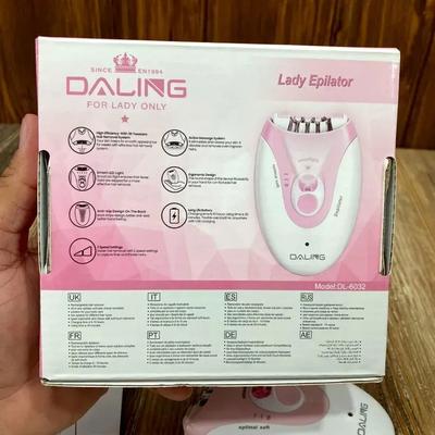 Pink Rechargeable Mini Epilator for Women