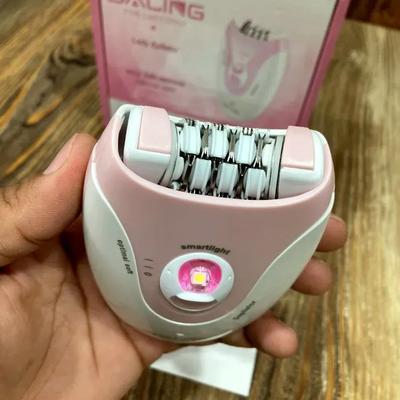 Pink Rechargeable Mini Epilator for Women