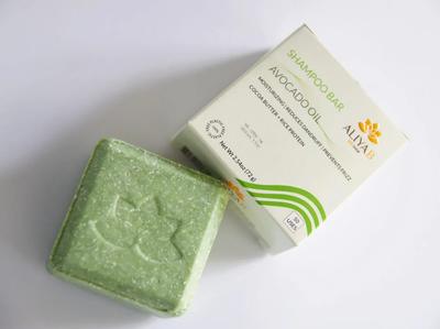 Avocado Oil Shampoo Bar With Cocoa Butter & Rice Protein