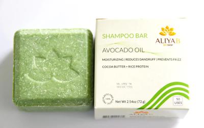 Avocado Oil Shampoo Bar With Cocoa Butter & Rice Protein
