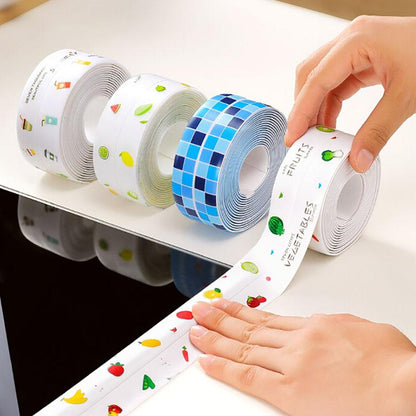 ( FREE HOME DELIVERY ) Self Adhesive Printed Sealing Waterproof Tape - 3 Meters length
