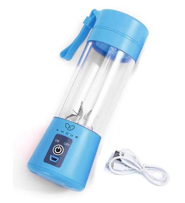 Portable USB Mini Electric Juicer Mixer 380ml ABS Plastic