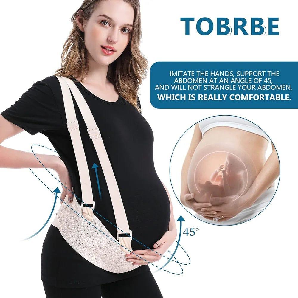 Women's Belly Support Belt Black ABS Durable