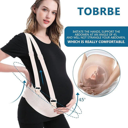 Women's Belly Support Belt Black ABS Durable
