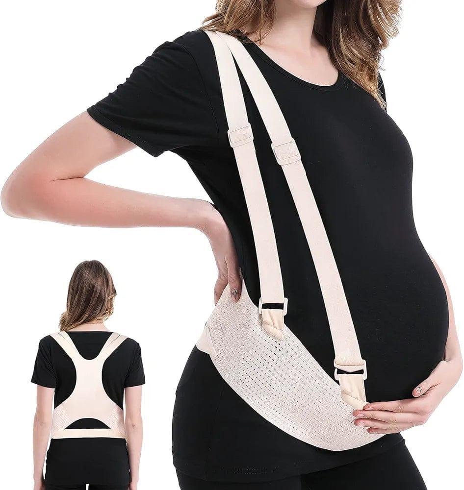 Women's Belly Support Belt Black ABS Durable