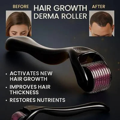 Hair Growth Derma Roller for Men & Women