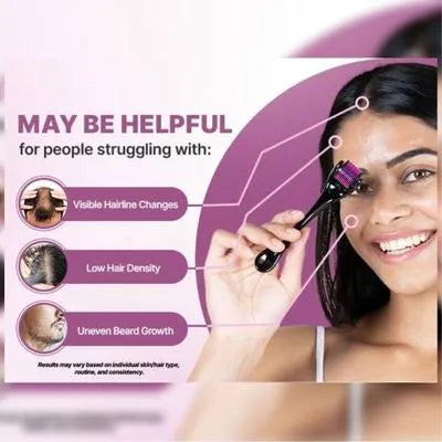Hair Growth Derma Roller for Men & Women