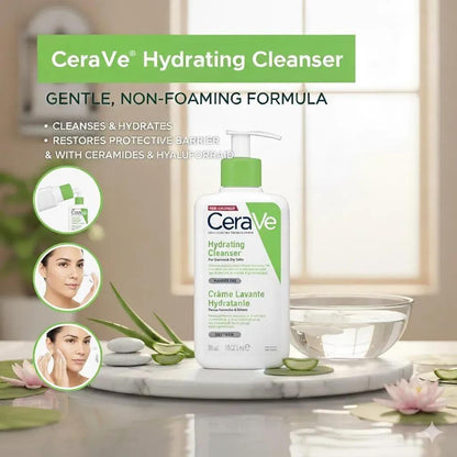 CeraVe Hydrating Cleanser 236ml for All Skin Types