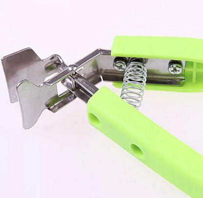 Stainless Steel Bowl Pot Gripper Clip Green