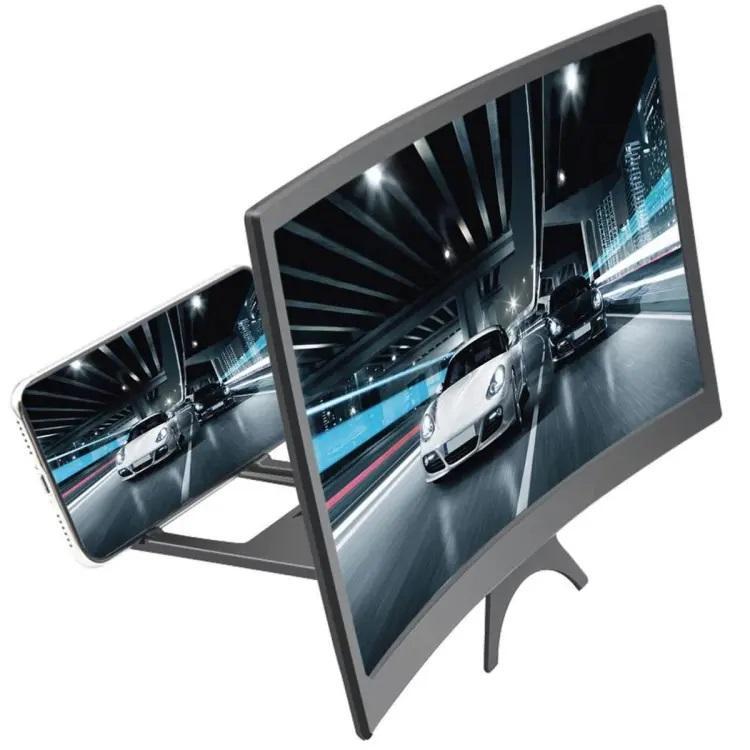 12 Inch Portable Mobile Video Amplifier Screen Black
