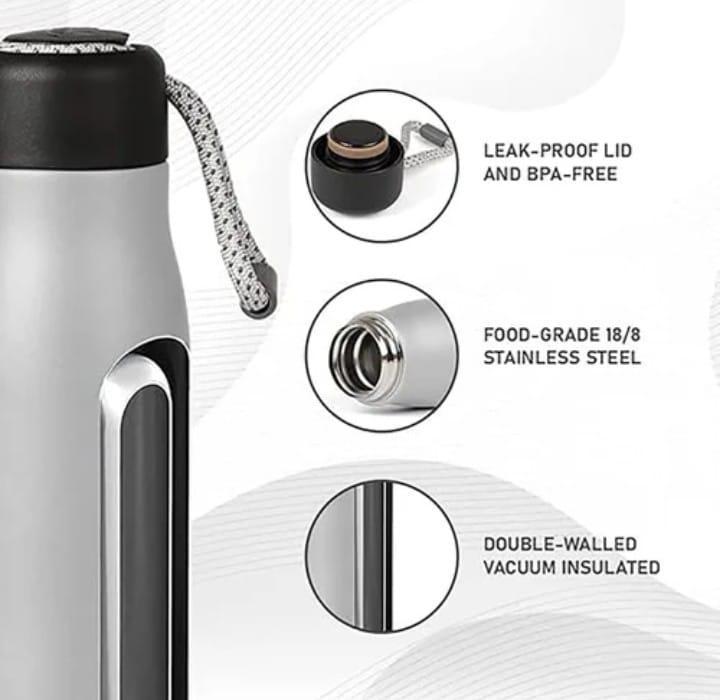 Stainless Steel Insulated Water Bottle 500ml Multicolor