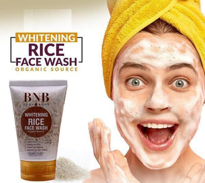 BNB Brightening Rice Face Wash 120ml All Skin Types