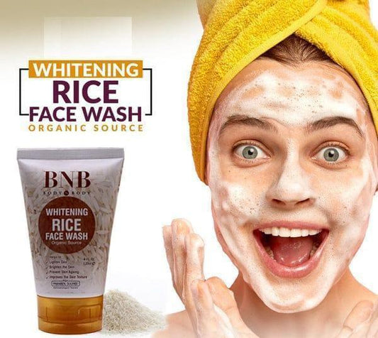 BNB Brightening Rice Face Wash 120ml All Skin Types