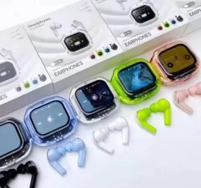 Wireless Bluetooth 5.3 Earbuds with Noise Cancelling & Super Bass