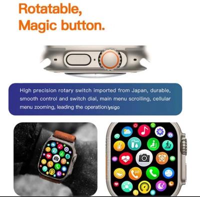 T10 Ultra 2 Smart Watch Bluetooth 5 Heart Rate Fitness Tracker