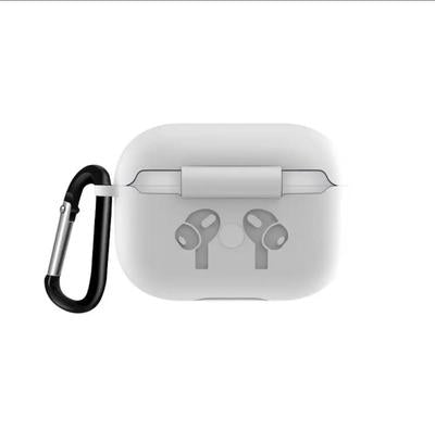 Airpods Pro 2 Silicone Case with Carabiner Hook
