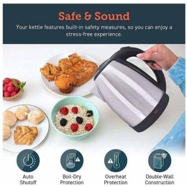 Stainless Steel Electric Kettle 1 Pc