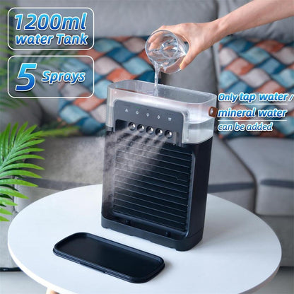 Portable Mini Air Conditioner for Home Office Travel