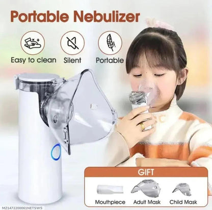 Portable Nebulizer for Kids & Adults Blue ABS