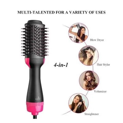 Fast Drying Hair Dryer Brush ABS Plastic Lightweight